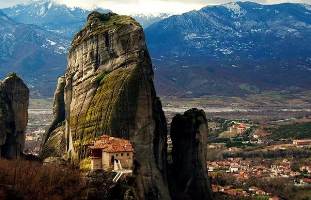 There is one direct train trip per day; Meteora Tour Rocks Orthodox Monasteries Greece Taxi Private Tours
