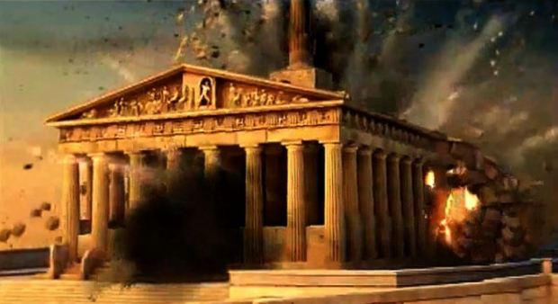 Image Plans for a major renovation project to the western entrance of the acropolis have met with strong opposition from archaeologists in greece . The Acropolis Of Athens Destruction And Reconstruction