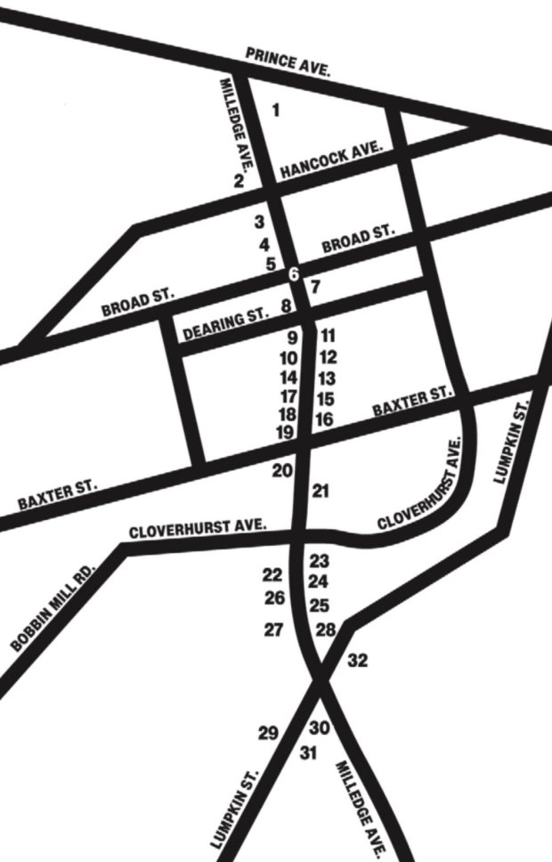 The website has walking tour maps and information on major. Milledge Avenue Self Guided Tour Historic Athens Welcome Center